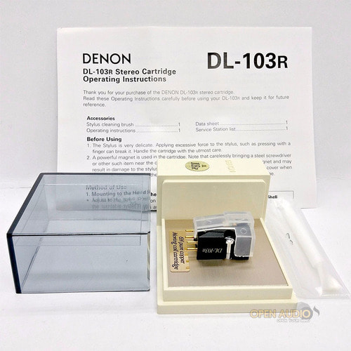 DENON(데논) DL-103R 고출력 MC 카트리지