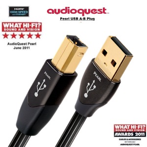 AudioQuest(오디오퀘스트) PEARL USB A-&gt;b 케이블(1.5m)