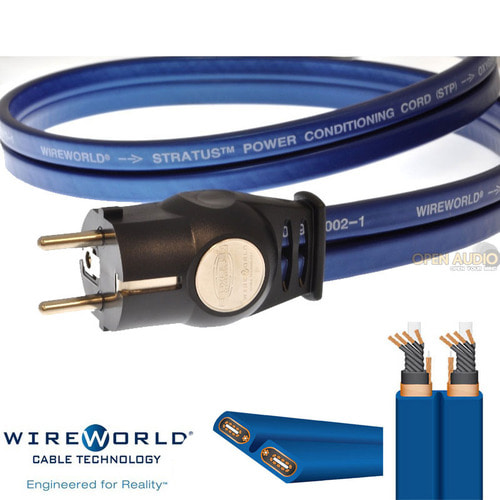 [HOT세일] WireWorld(와이어월드) STRATUS7 파워케이블 2M