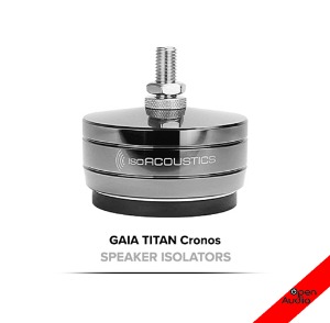 iso acoustics(아이소어쿠스틱스) GAIA Titan Cronos 스피커 아이솔레이터 (1Set 4EA)